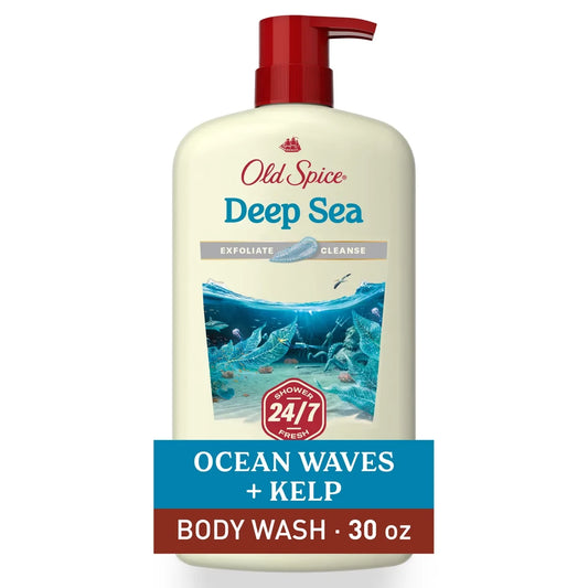Old Spice Men's Body Wash - Deep Cleanse with Deep Sea Minerals - 30 fl oz