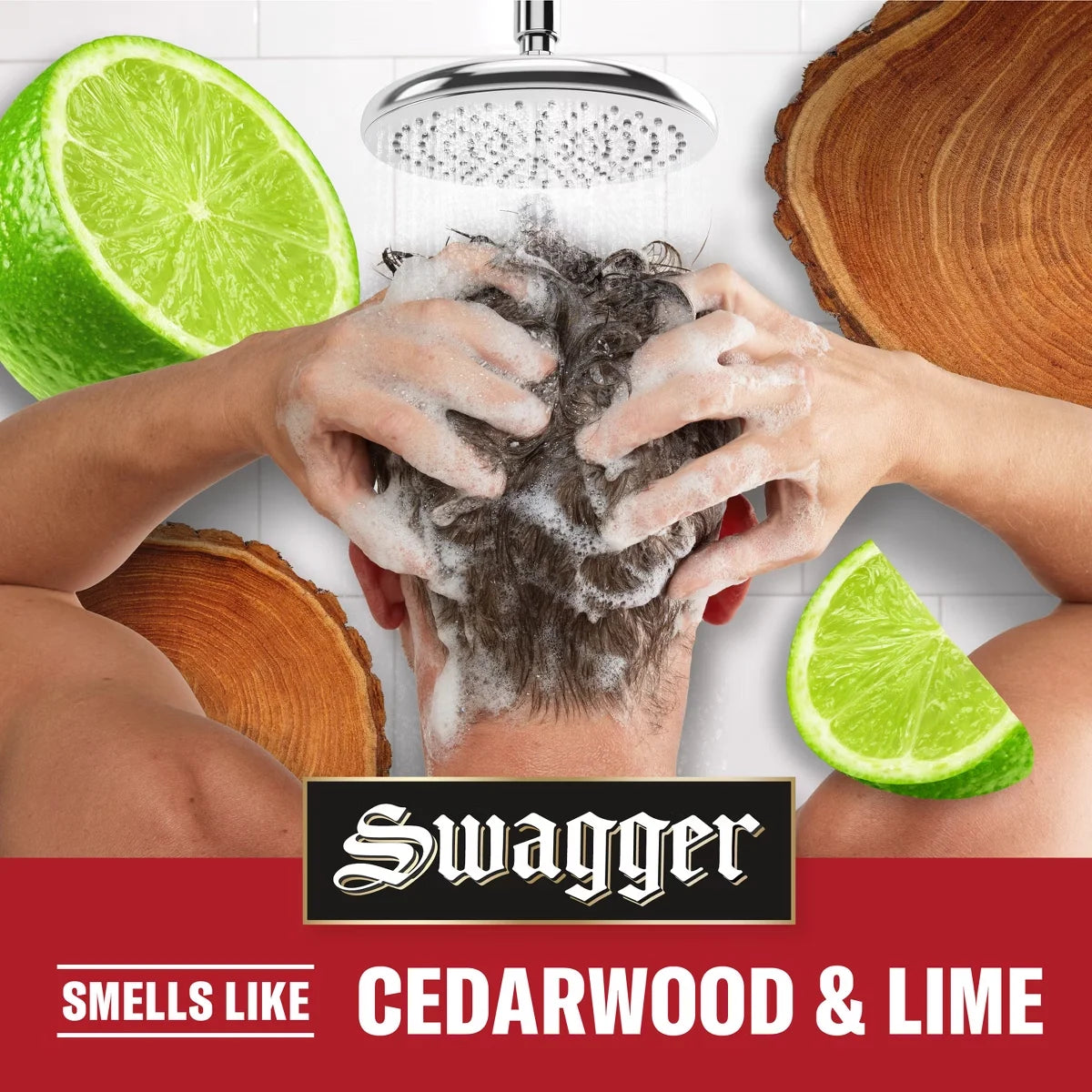 Old Spice Men's Swagger 2-in-1 Shampoo & Conditioner