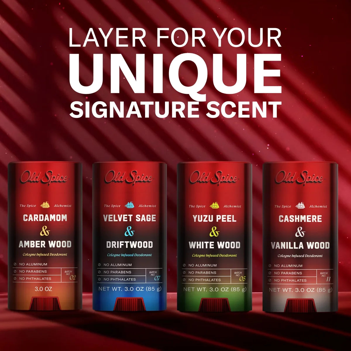 Old Spice x The Spice Alchemist Collection Cologne Infused Deodorant - Velvet Sage and Driftwood - 3oz