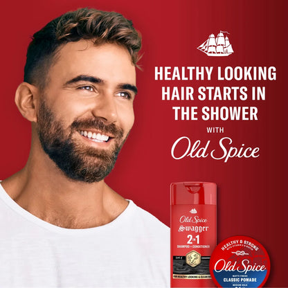 Old Spice Men's Swagger 2-in-1 Shampoo & Conditioner