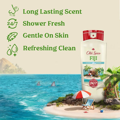 Old Spice Men's Body Wash - Fiji with Palm Tree