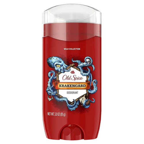 Old Spice Krakengard Deodorant for Men, Bold Long-Lasting Fresh Scent and Daily Odor Protection, 3 Oz