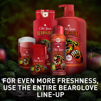 Old Spice Wild Collection Bearglove Deodorant - 3oz