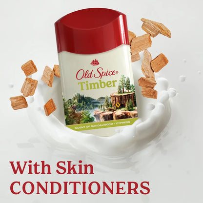 Old Spice Men's Timber with Sandalwood Antiperspirant Deodorant - 2.6oz