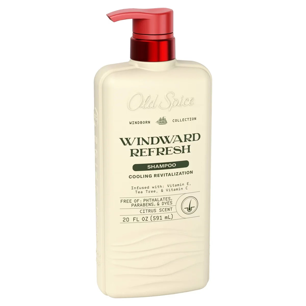 Old Spice Windborn Windward Refreshing Shampoo - 20 fl oz