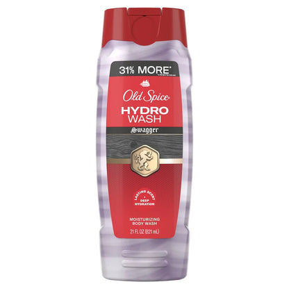 Old Spice Men's Moisturizing Hydro Body Wash - Swagger Scent - 21 fl oz: Liquid, Whole Body, Normal Skin, Deep Hydration