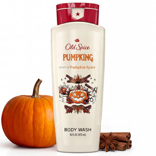 Old Spice Holidudes Body Wash - PumpKing - 16oz: Body Wash, Basic Cleansing, Whole Body, 16 oz Squeeze Bottle