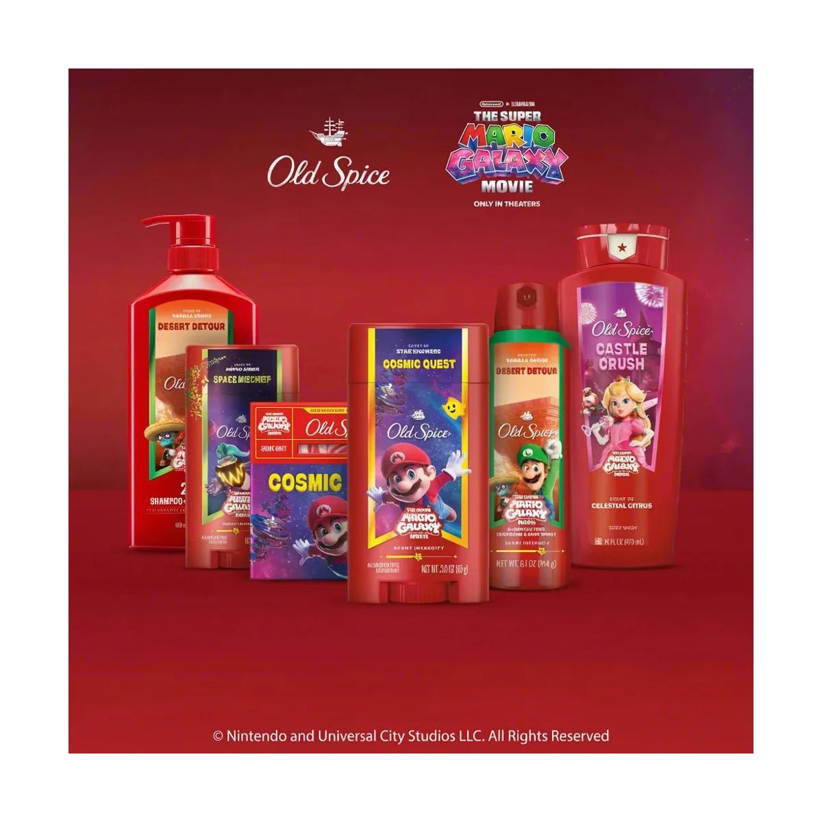 Old Spice x The Super Mario Galaxy Collection
