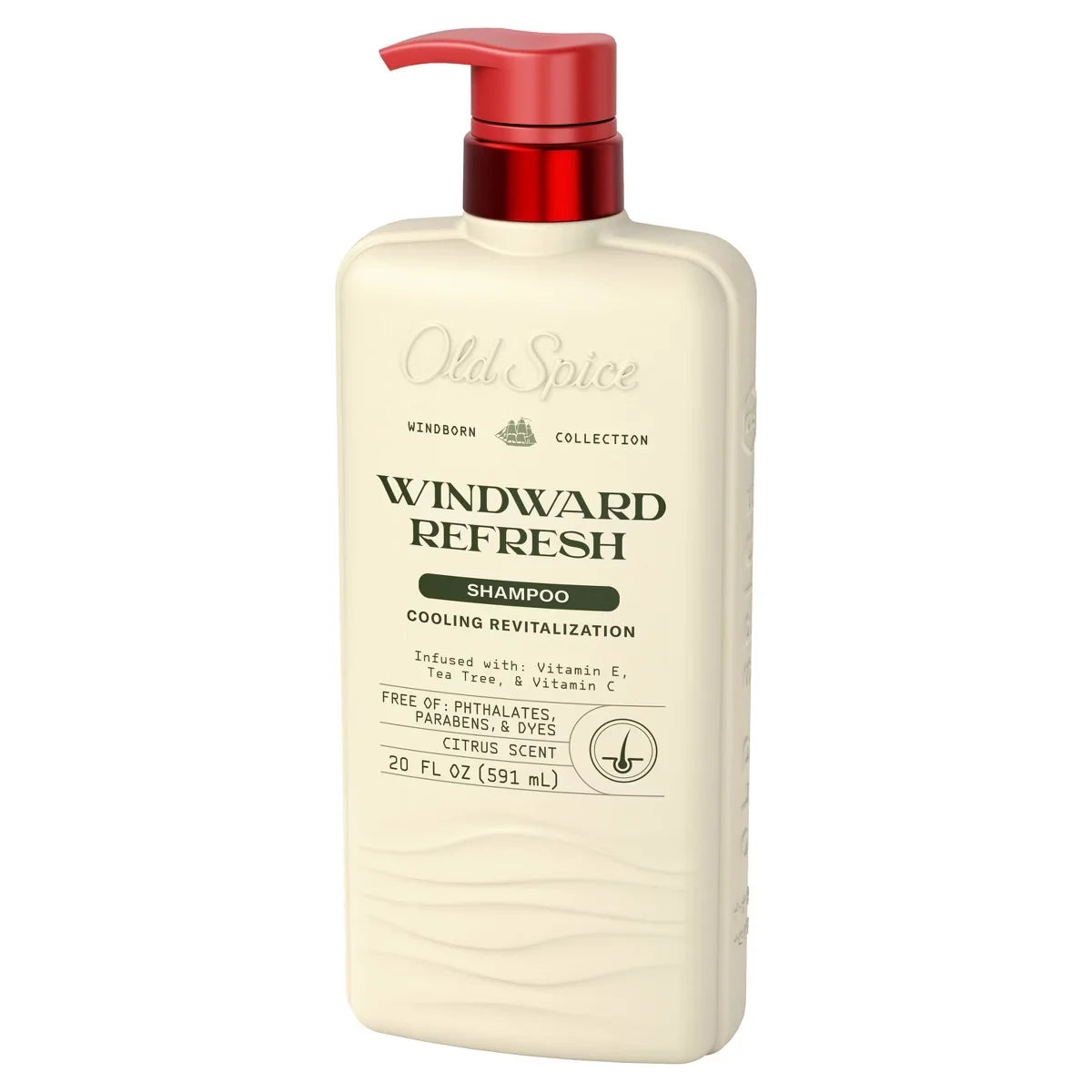 Old Spice Windborn Windward Refreshing Shampoo - 20 fl oz