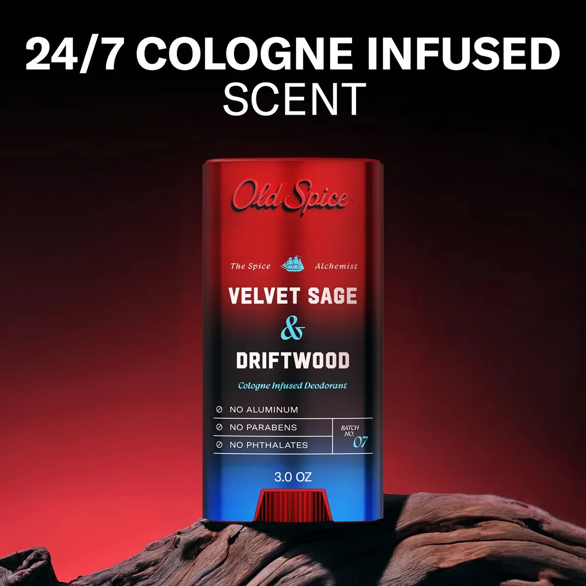 Old Spice x The Spice Alchemist Collection Cologne Infused Deodorant - Velvet Sage and Driftwood - 3oz