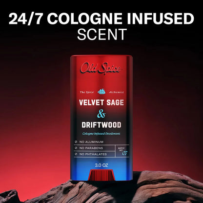 Old Spice x The Spice Alchemist Collection Cologne Infused Deodorant - Velvet Sage and Driftwood - 3oz
