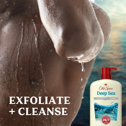Old Spice Men's Body Wash - Deep Cleanse with Deep Sea Minerals - 30 fl oz