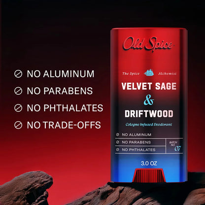 Old Spice x The Spice Alchemist Collection Cologne Infused Deodorant - Velvet Sage and Driftwood - 3oz