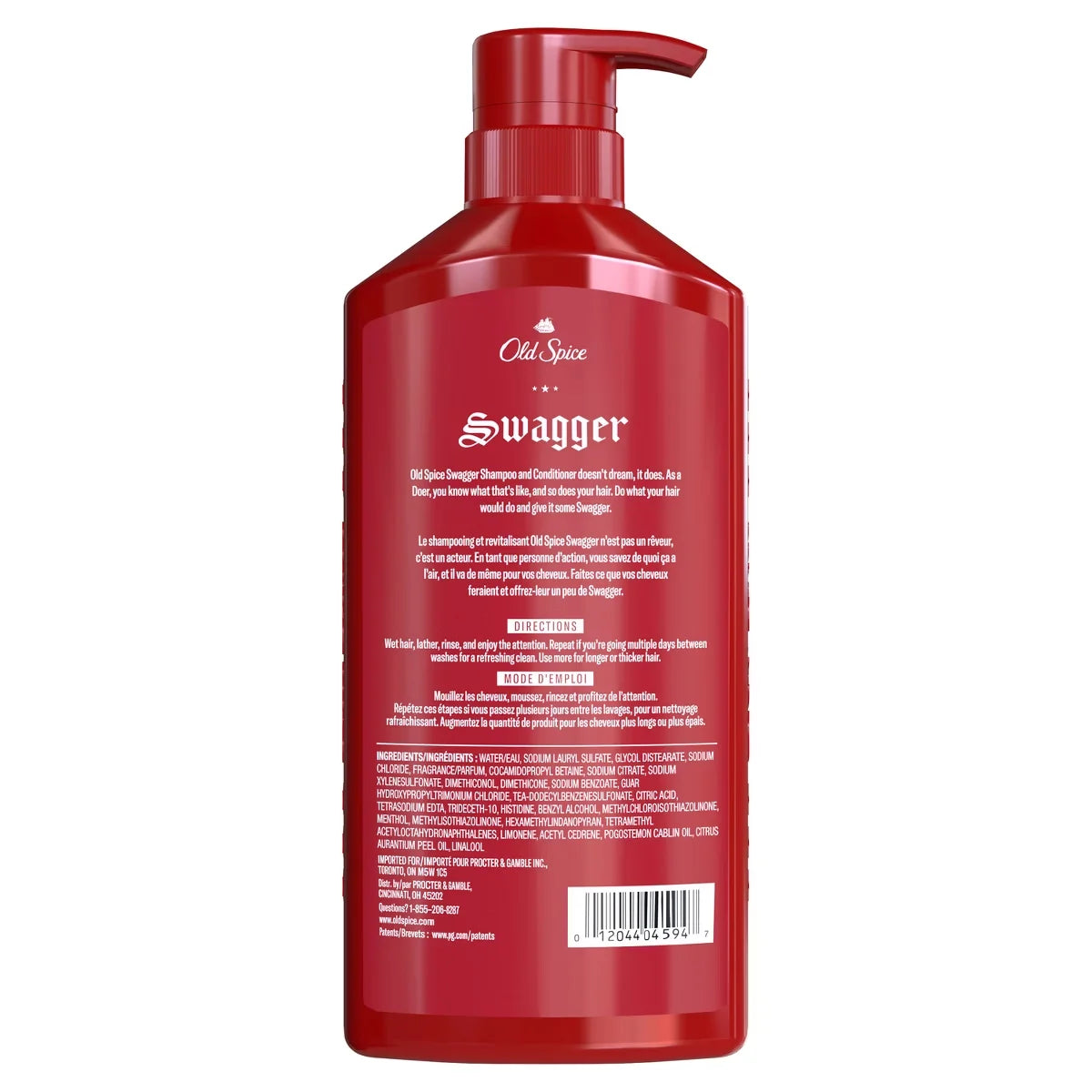 Old Spice Swagger 2-in-1 Men's Shampoo and Conditioner - 21.9 fl oz