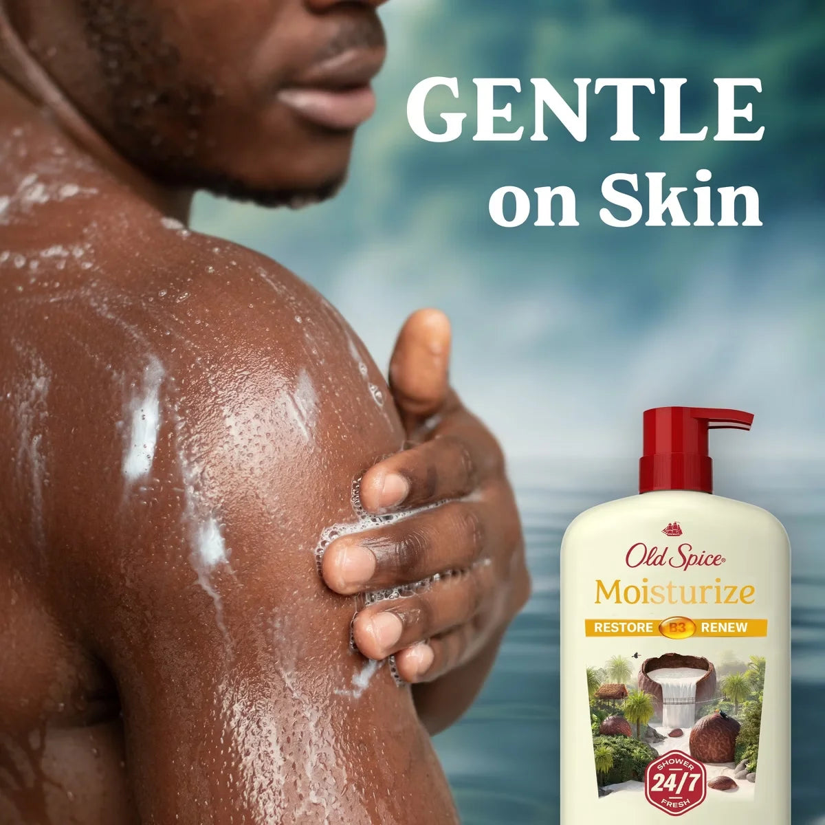 Old Spice Men's Body Wash - Moisturize with Shea Butter