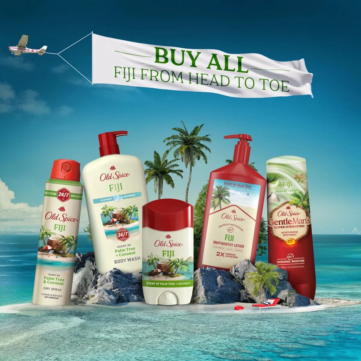 Old Spice Men's Body Wash - Fiji with Palm Tree