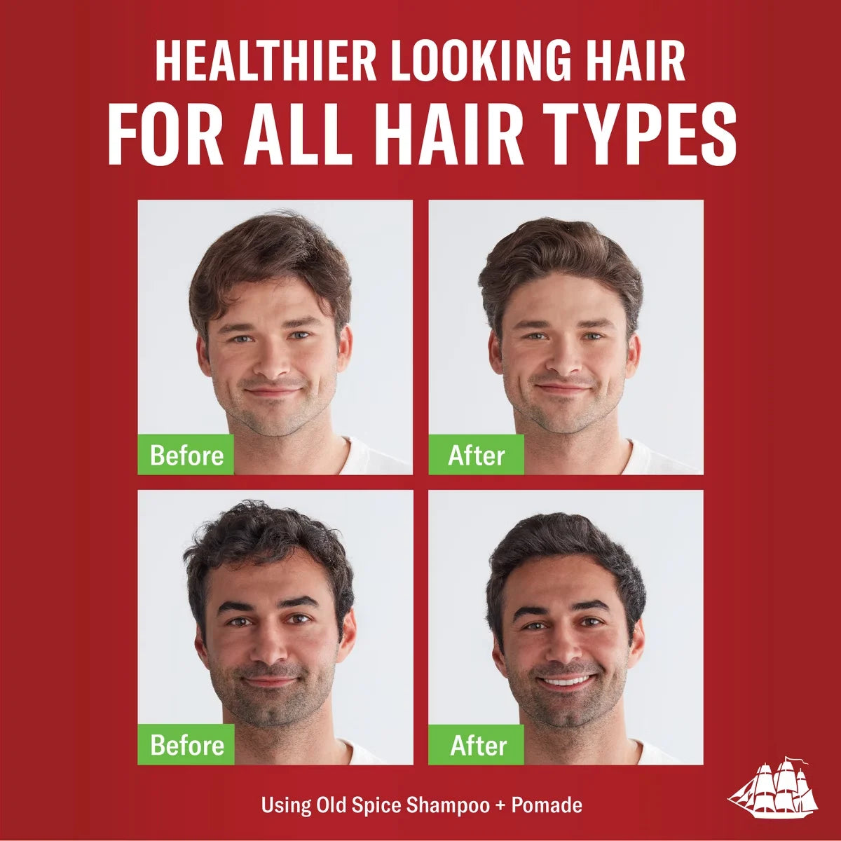 Old Spice Shampoo - 21.9 fl oz: Basic Cleansing, All Hair Types, Tropical Scent, Daily Use