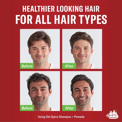 Old Spice Shampoo - 21.9 fl oz: Basic Cleansing, All Hair Types, Tropical Scent, Daily Use