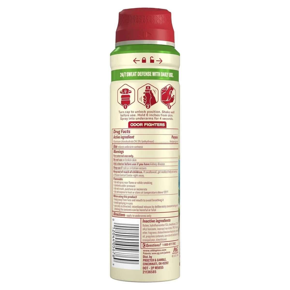 Old Spice Men's 4.3oz Fiji Antiperspirant & Deodorant + 3oz Wildnerness Deodorant