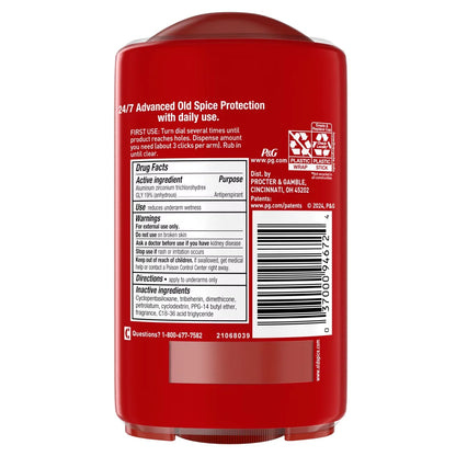 Old Spice Hardest Working Collection Sweat Defense Solid Antiperspirant & Deodorant Pure Sport Plus Twin Pack - 2.6oz