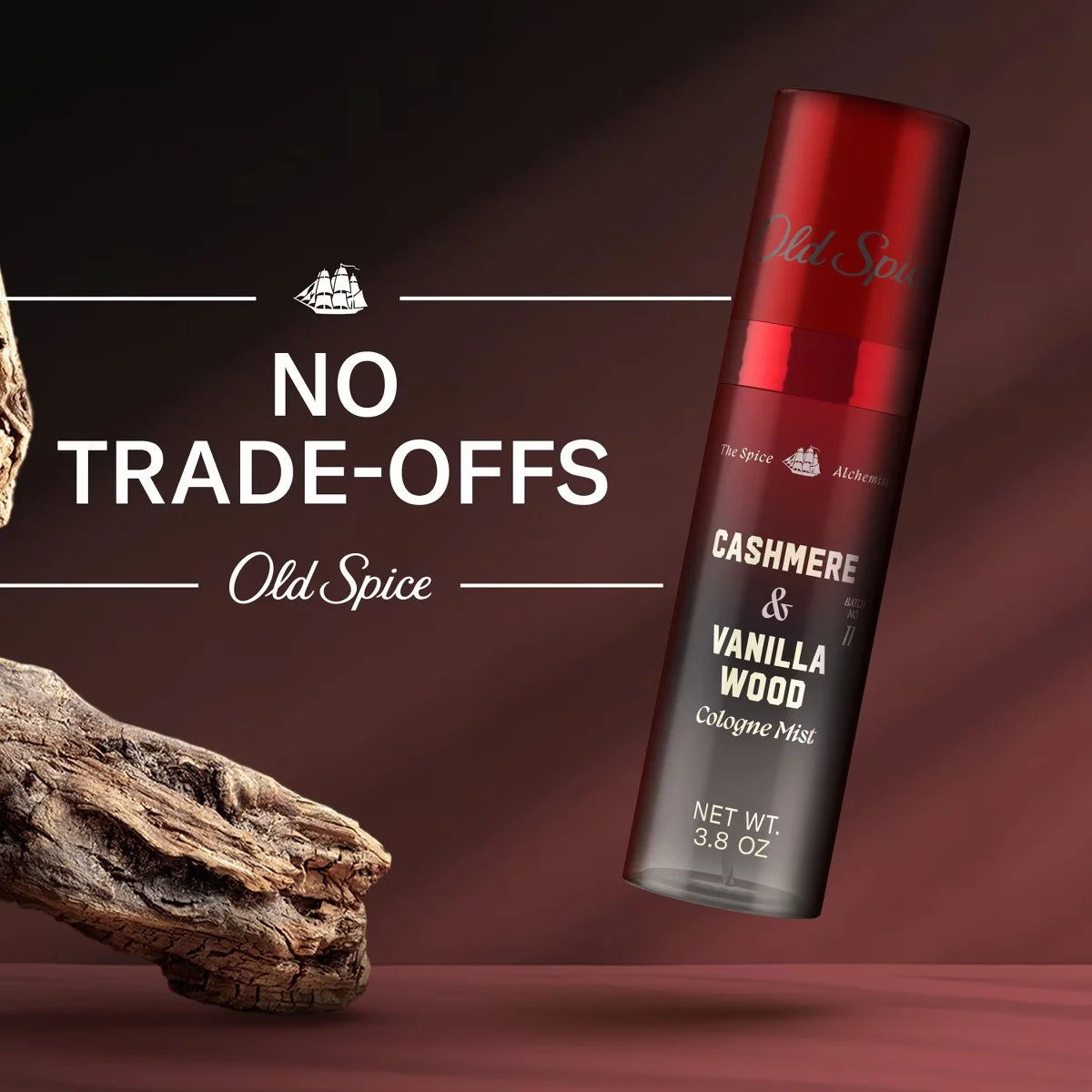 Old Spice x The Spice Alchemist Collection Men's Crafted for Compliments Cologne Mist - Cashmere and Vanilla Wood - 3.8 fl oz
