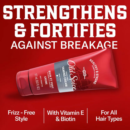 Old Spice Styling Anti-Frizz Taming Cream - 6 fl oz