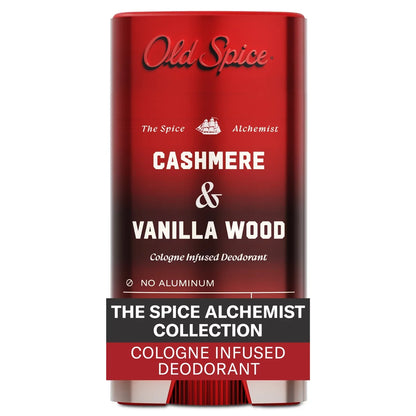 Old Spice x The Spice Alchemist Collection Cologne Infused Deodorant - Cashmere and Vanilla Wood - 3oz
