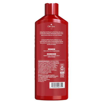 Old Spice Wavy Curly Shampoo with Aloe & Avocado Oil for Men - 13.5 fl oz