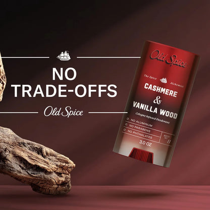 Old Spice x The Spice Alchemist Collection Cologne Infused Deodorant - Cashmere and Vanilla Wood - 3oz