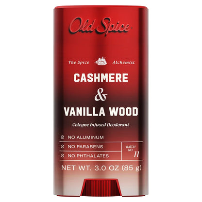 Old Spice x The Spice Alchemist Collection Cologne Infused Deodorant - Cashmere and Vanilla Wood - 3oz