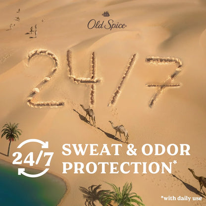 Old Spice Antiperspirant & Deodorant - Invisible Solid - Oasis - 2.6oz: Under Arm, Vanilla Scent, Normal Skin