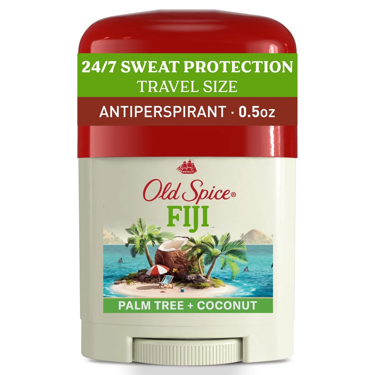 Old Spice Men's Fiji Mini Antiperspirant & Deodorant - Travel Size - Lavender/Coconut Scent - 0.5oz