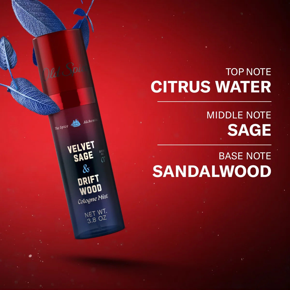 Old Spice x The Spice Alchemist Collection Men's Cologne Mist - Velvet Sage and Driftwood - 3.8 fl oz