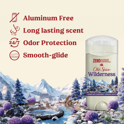 Old Spice Men's 4.3oz Fiji Antiperspirant & Deodorant + 3oz Wildnerness Deodorant