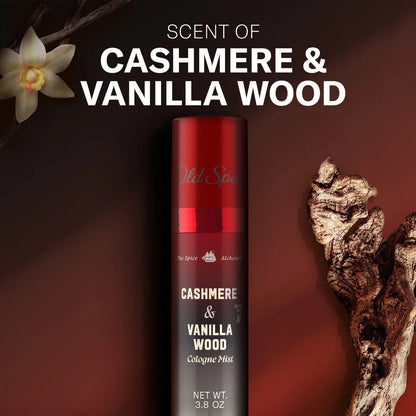 Old Spice x The Spice Alchemist Collection Men's Crafted for Compliments Cologne Mist - Cashmere and Vanilla Wood - 3.8 fl oz