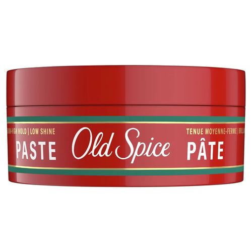 Old Spice No-Poof Hair Styling Paste Medium-High Hold with Low Shine - 2.22oz