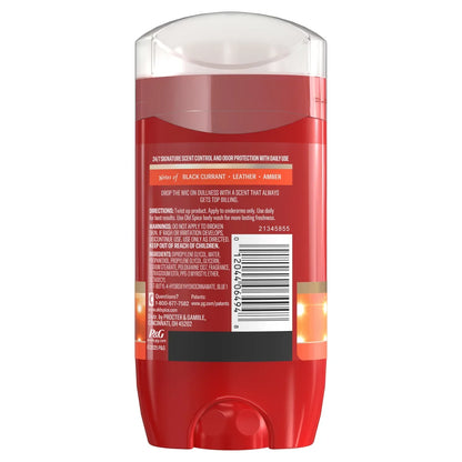 Old Spice Red Collection Men's 24-Hour Odor Protection Refreshing Fragrance Long-Lasting Freshness Deodorant - Headliner Scent - 3oz