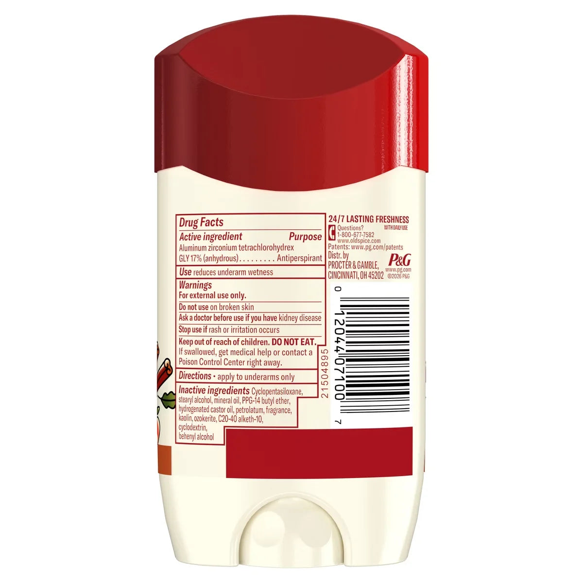 Old Spice Holidudes Deodorant - Apple Crumbro - 2.6oz