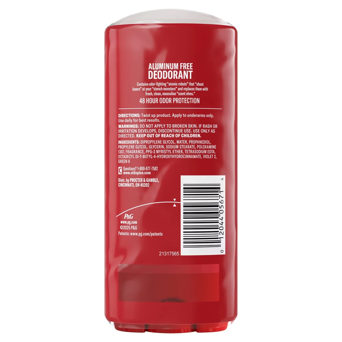 Old Spice High Endurance Deodorant for Men - Aluminum-Free - 3.4oz/2pk: Invisible Solid, Fresh Scent, For Normal Skin