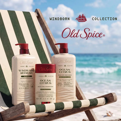 Old Spice Windborn Windward Refreshing Shampoo - 20 fl oz