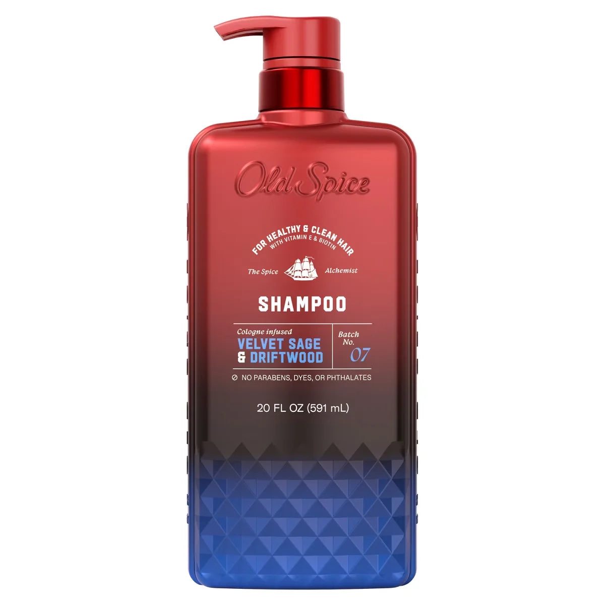 Old Spice x The Spice Alchemist Velvet Sage & Driftwood Cologne Infused Shampoo - 20 fl oz