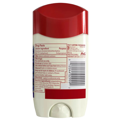 Old Spice Men's Wilderness with Lavender Antiperspirant & Deodorant - 2.6oz: Invisible Solid, Normal Skin Type