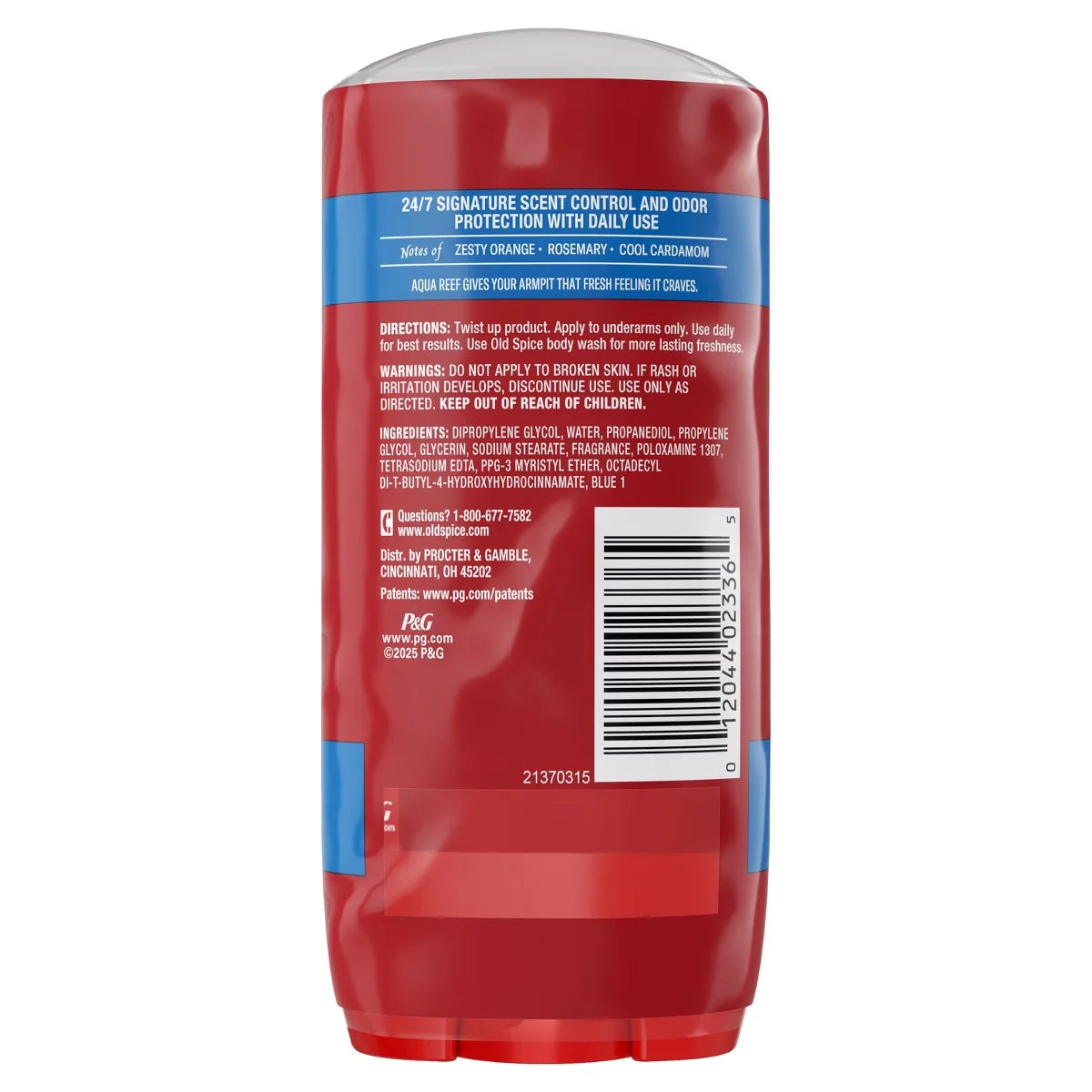 Old Spice Deodorant Aqua Reef Twin Pack - 3oz/2pk