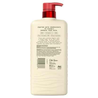 Old Spice Windborn Collection Men 's Body Wash for Oily Skin - Ocean Citrus - 20 fl oz: Moisturizing, Basic Cleansing, Contains Vitamin E