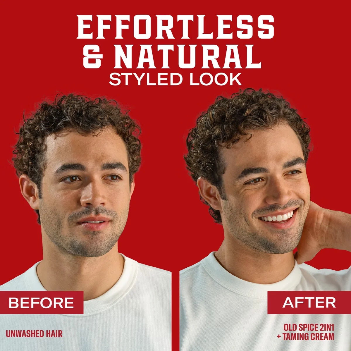 Old Spice Styling Anti-Frizz Taming Cream - 6 fl oz