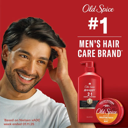 Old Spice Healthy & Strong Sculpting Putty Pomade - 2.22oz