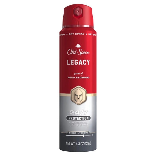 Old Spice Red Collection Men's 48-Hour Odor Protection Antiperspirant Spray - Legacy - 4.3oz