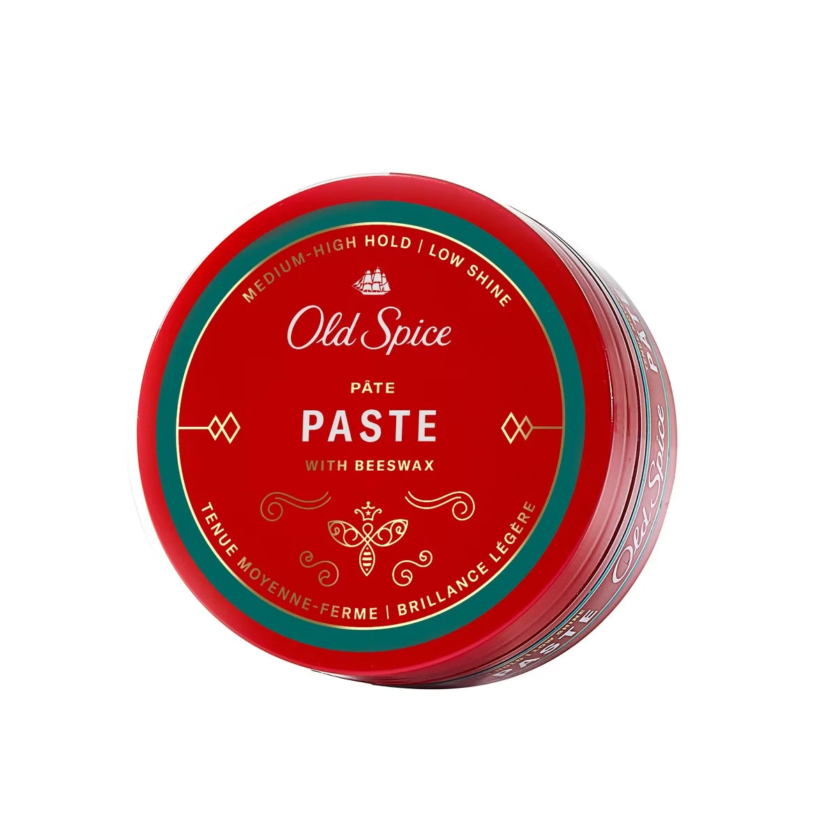 Old Spice No-Poof Hair Styling Paste Medium-High Hold with Low Shine - 2.22oz