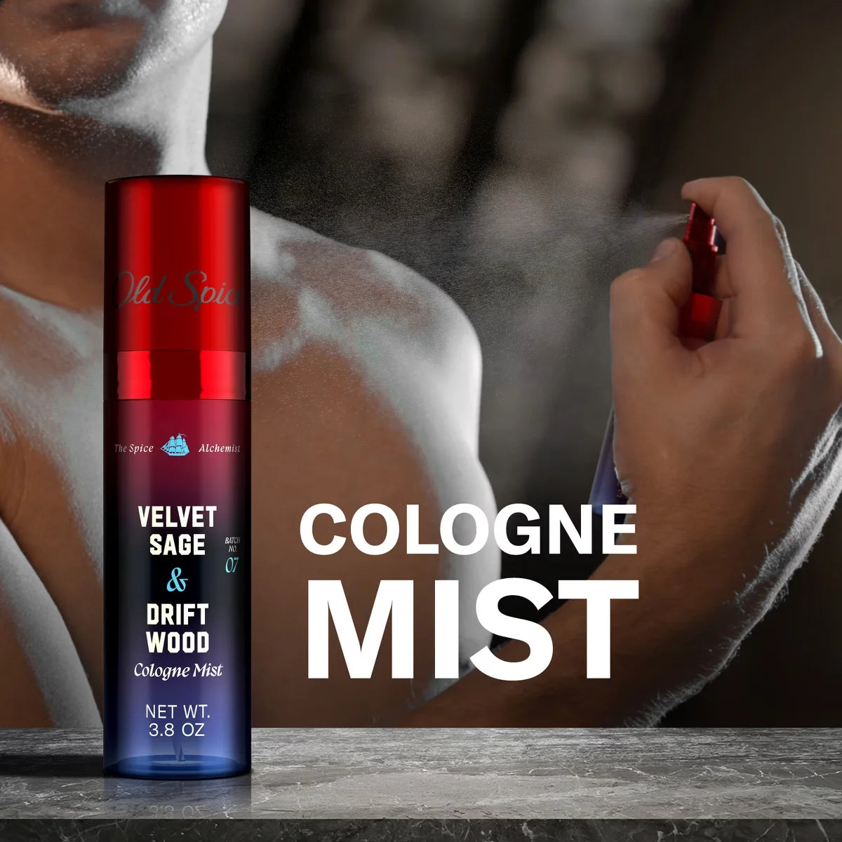Old Spice x The Spice Alchemist Collection Men's Cologne Mist - Velvet Sage and Driftwood - 3.8 fl oz