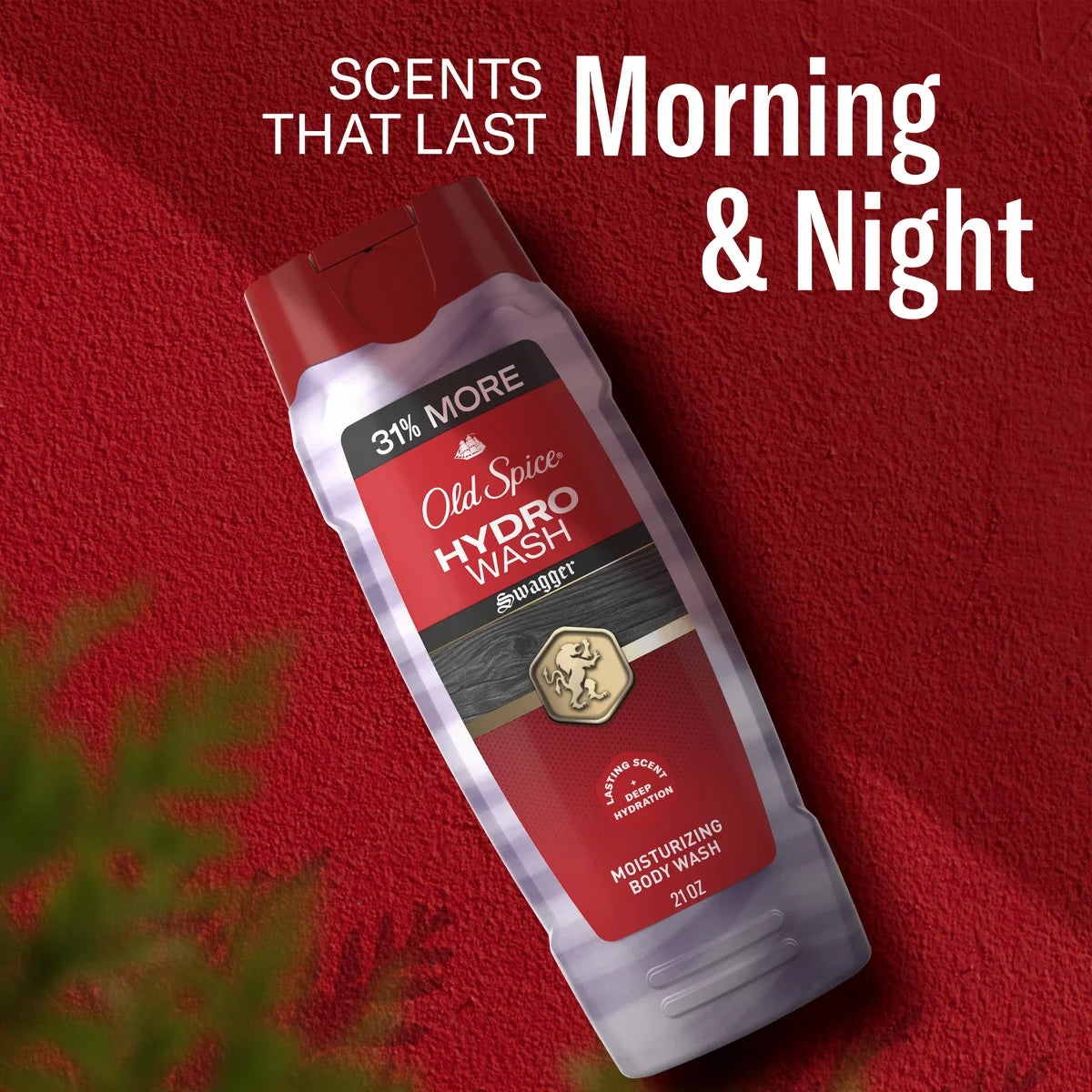 Old Spice Men's Moisturizing Hydro Body Wash - Swagger Scent - 21 fl oz: Liquid, Whole Body, Normal Skin, Deep Hydration